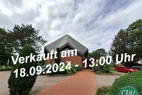 Gelegenheit Nr.37: Saalbau/ Kirche mit markantem Grundriss in begehrter Lage von Flensburg